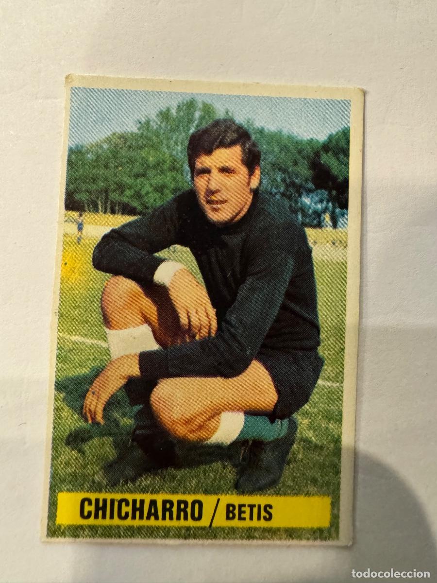 Cromos de F&uacute;tbol: COLOCA CROMO FUTBOL CHICHARRO BETIS LIGA 1974-75 EDICIONES ESTE -NUNCA PEGADO / COMPRA M&Iacute;NIMA 5 &euro;