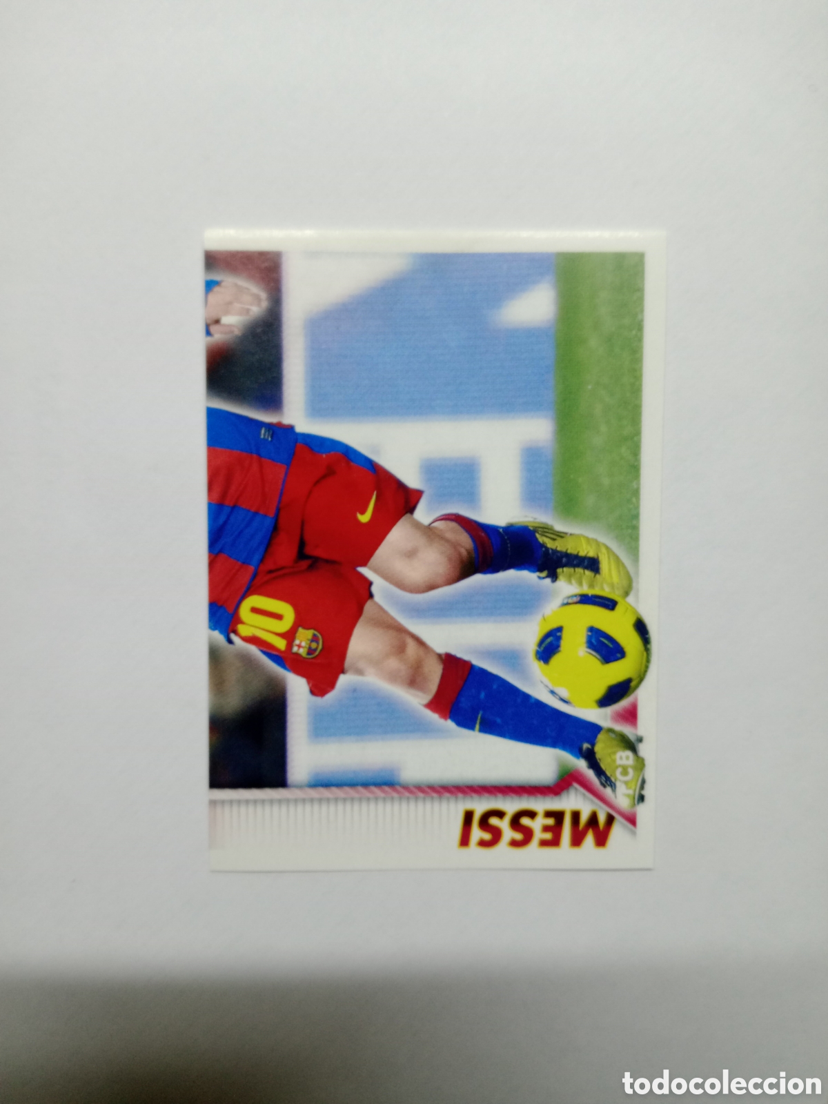 Cromos de F&uacute;tbol: 2010 2011 10 11 CROMO NUNCA PEGADO COLECCI&Oacute;N OFICIAL FC BARCELONA MESSI N 118