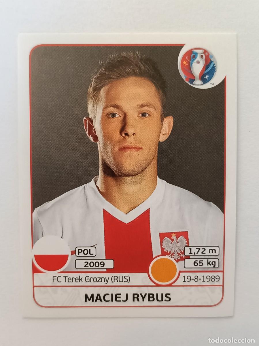 Cromos de F&uacute;tbol: #303 MACIEJ RYBUS (POLONIA) EURO FRANCIA 2016 PANINI
