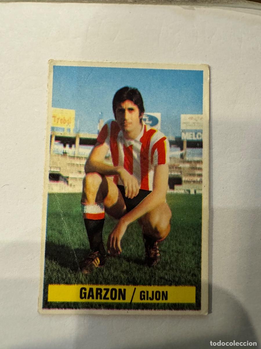 Cromos de F&uacute;tbol: COLOCA CROMO FUTBOL GARZ&Oacute;N GIJ&Oacute;N LIGA 1974-75 EDICIONES ESTE -NUNCA PEGADO / COMPRA M&Iacute;NIMA 5 &euro;