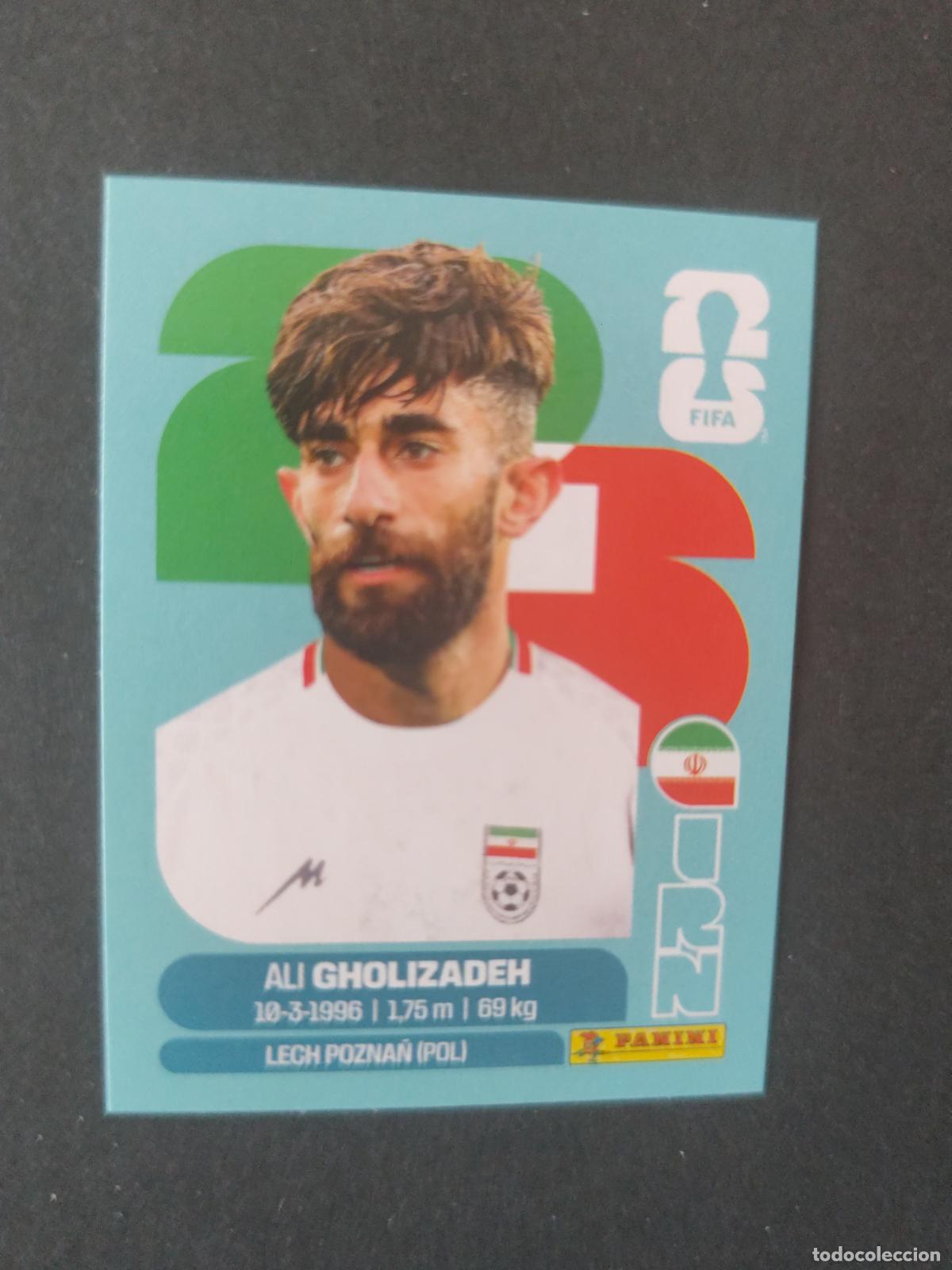 Cromos de F&uacute;tbol: IRN20 ALI GHOLIZADEH 20 IR&Aacute;N MUNDIAL FIFA WORLD CUP 2026 STICKER PANINI SIN PEGAR
