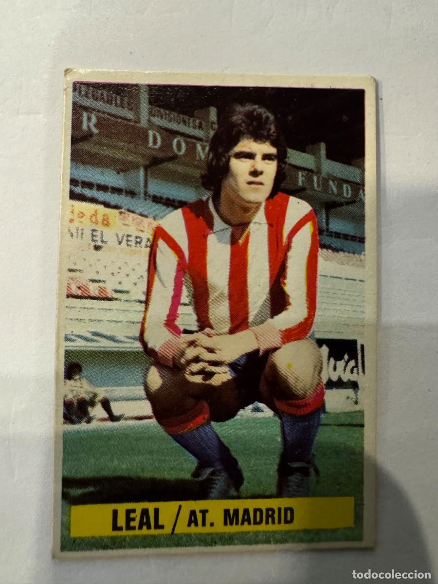 Cromos de F&uacute;tbol: COLOCA CROMO FUTBOL LEAL AT. MADRID LIGA 1974-75 EDICIONES ESTE -NUNCA PEGADO / COMPRA M&Iacute;NIMA 5 &euro;