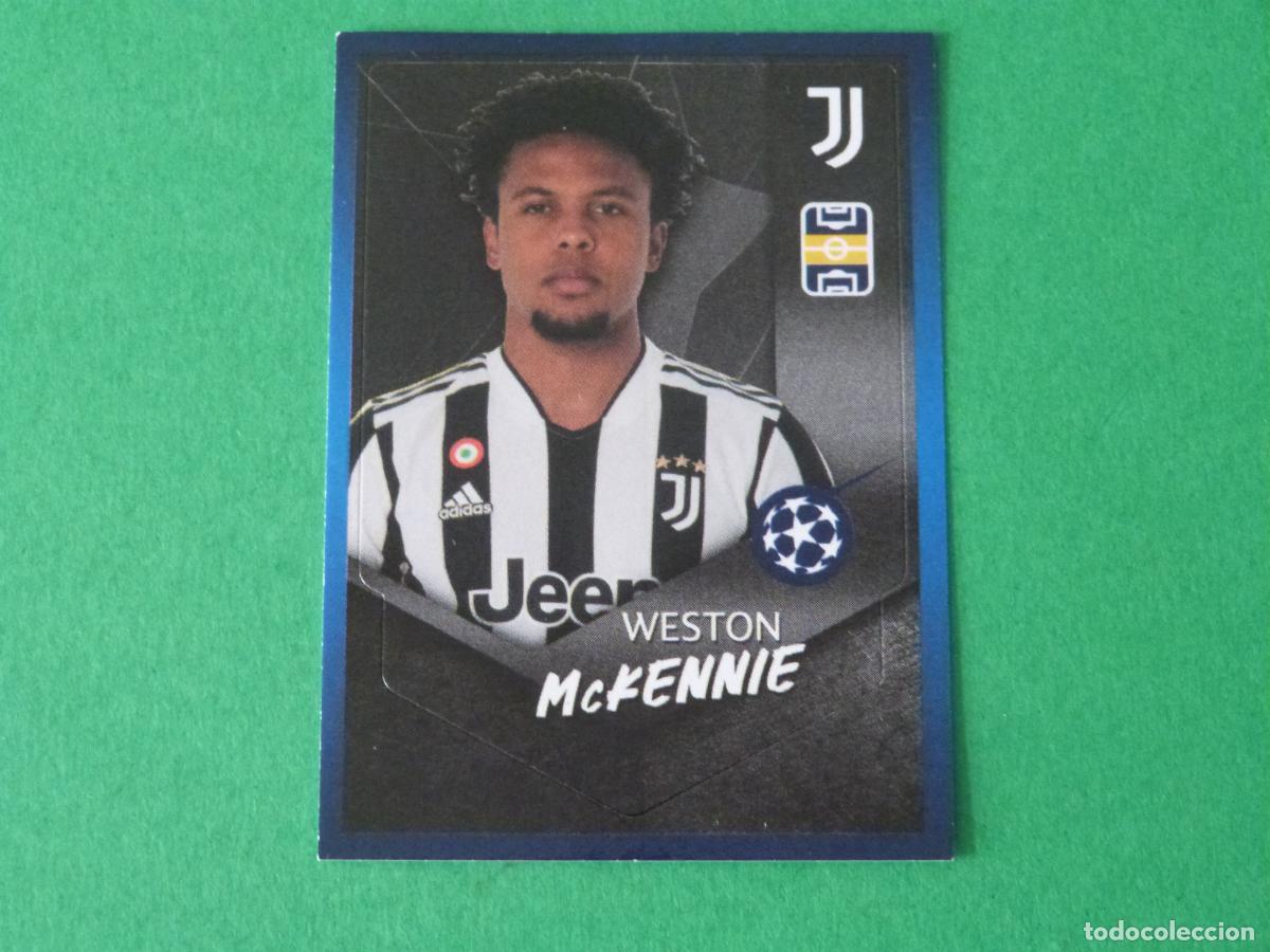 Cromos de F&uacute;tbol: CROMO FUTBOL MCKENNIE JUVENTUS SIN PEGAR N&ordm; 601 CHAMPIONS LEAGUE 2021-2022/21-22 TOPPS