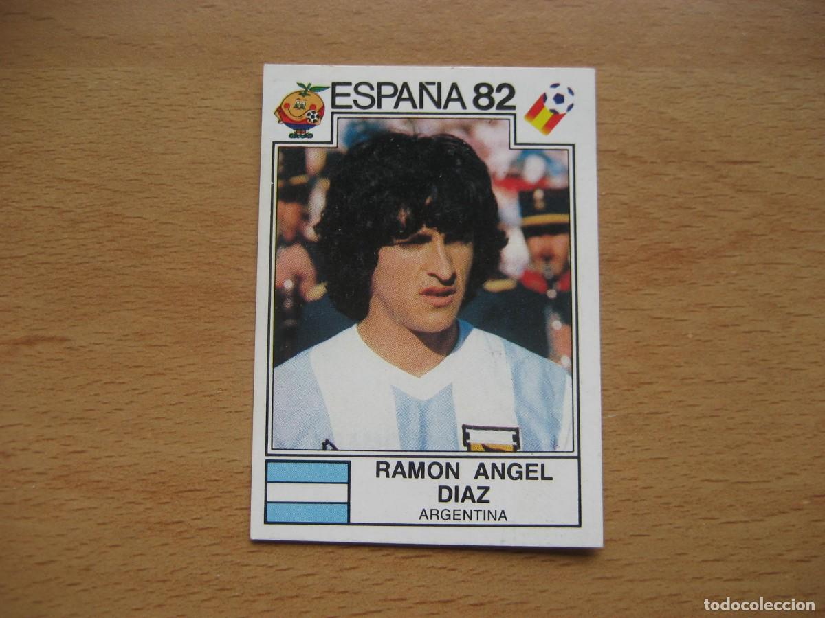 Cromos de F&uacute;tbol: ESPA&Ntilde;A 82 - N&ordm; 179 RAMON DIAZ - ARGENTINA - PANINI