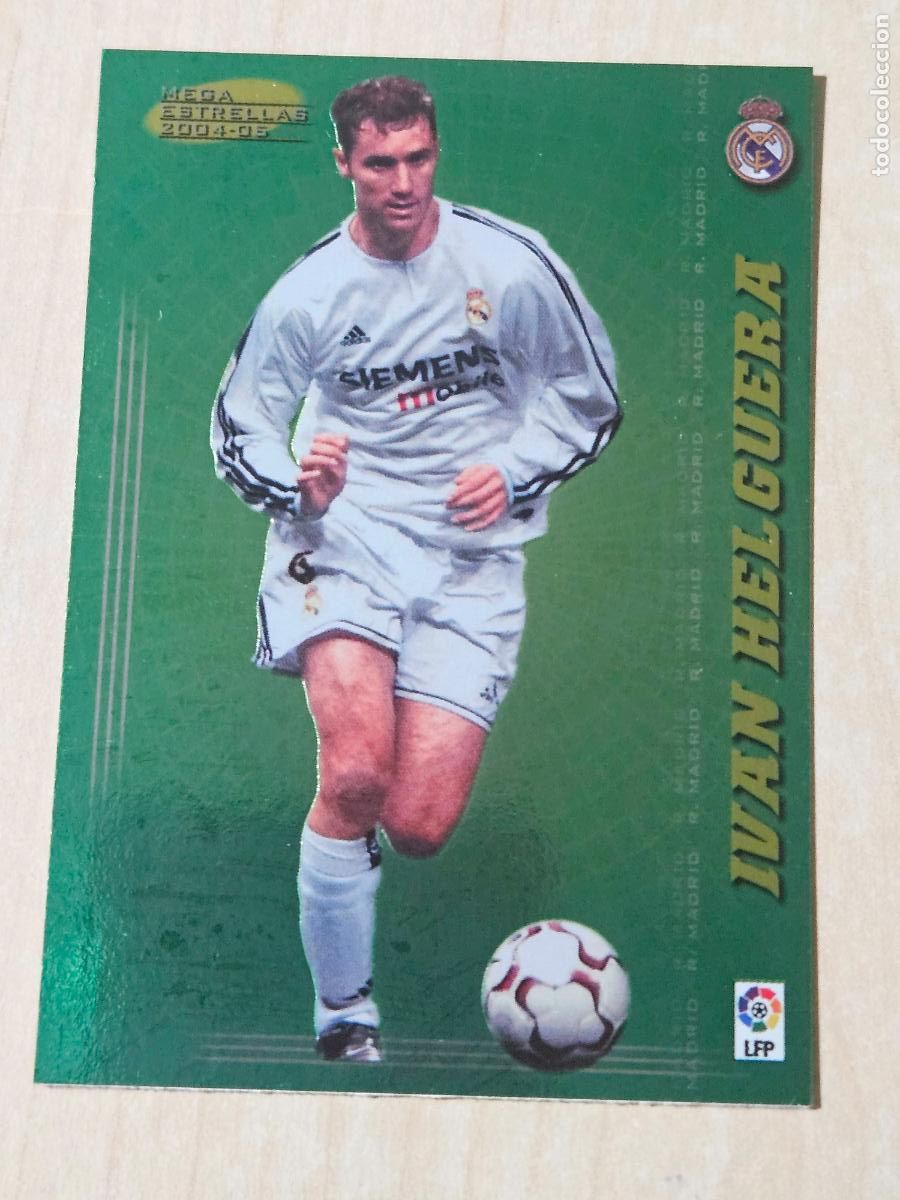 Cromos de F&uacute;tbol: CROMO N&ordm; 366 IVAN HELGUERA - MEGACRACKS 2004 05 - MEGA ESTRELLAS