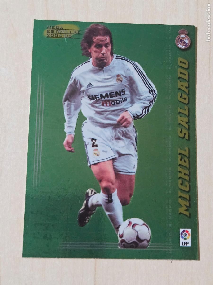 Cromos de F&uacute;tbol: CROMO N&ordm; 368 MICHEL SALGADO - MEGACRACKS 2004 05 - MEGA ESTRELLAS