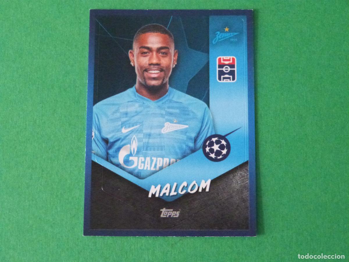 Cromos de F&uacute;tbol: CROMO FUTBOL MALCOM ZENIT SAN PETERSBURGO SIN PEGAR N&ordm; 622 CHAMPIONS LEAGUE 2021-2022/21-22 TOPPS