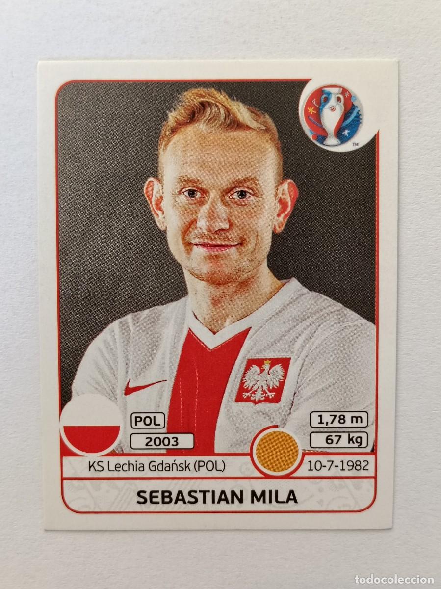Cromos de F&uacute;tbol: #307 SEBASTIAN MILA (POLONIA) EURO FRANCIA 2016 PANINI