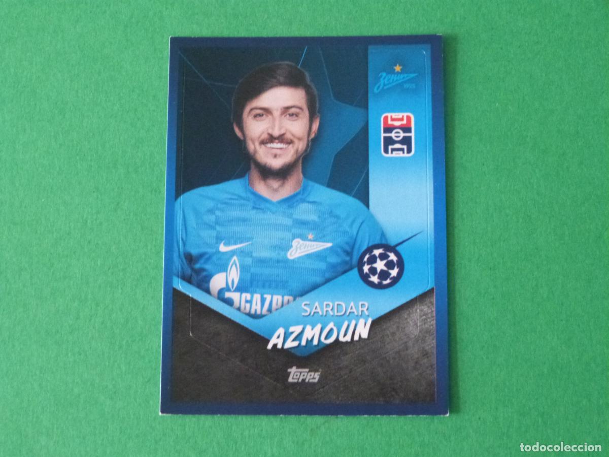 Cromos de F&uacute;tbol: CROMO FUTBOL AZMOUN ZENIT SAN PETERSBURGO SIN PEGAR N&ordm; 623 CHAMPIONS LEAGUE 2021-2022/21-22 TOPPS