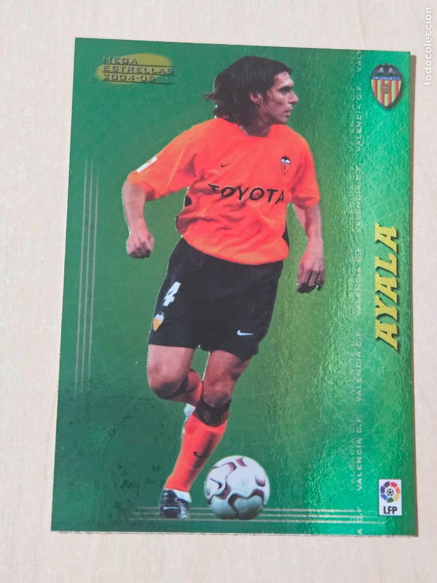 Cromos de F&uacute;tbol: CROMO N&ordm; 369 AYALA - MEGACRACKS 2004 05 - MEGA ESTRELLAS
