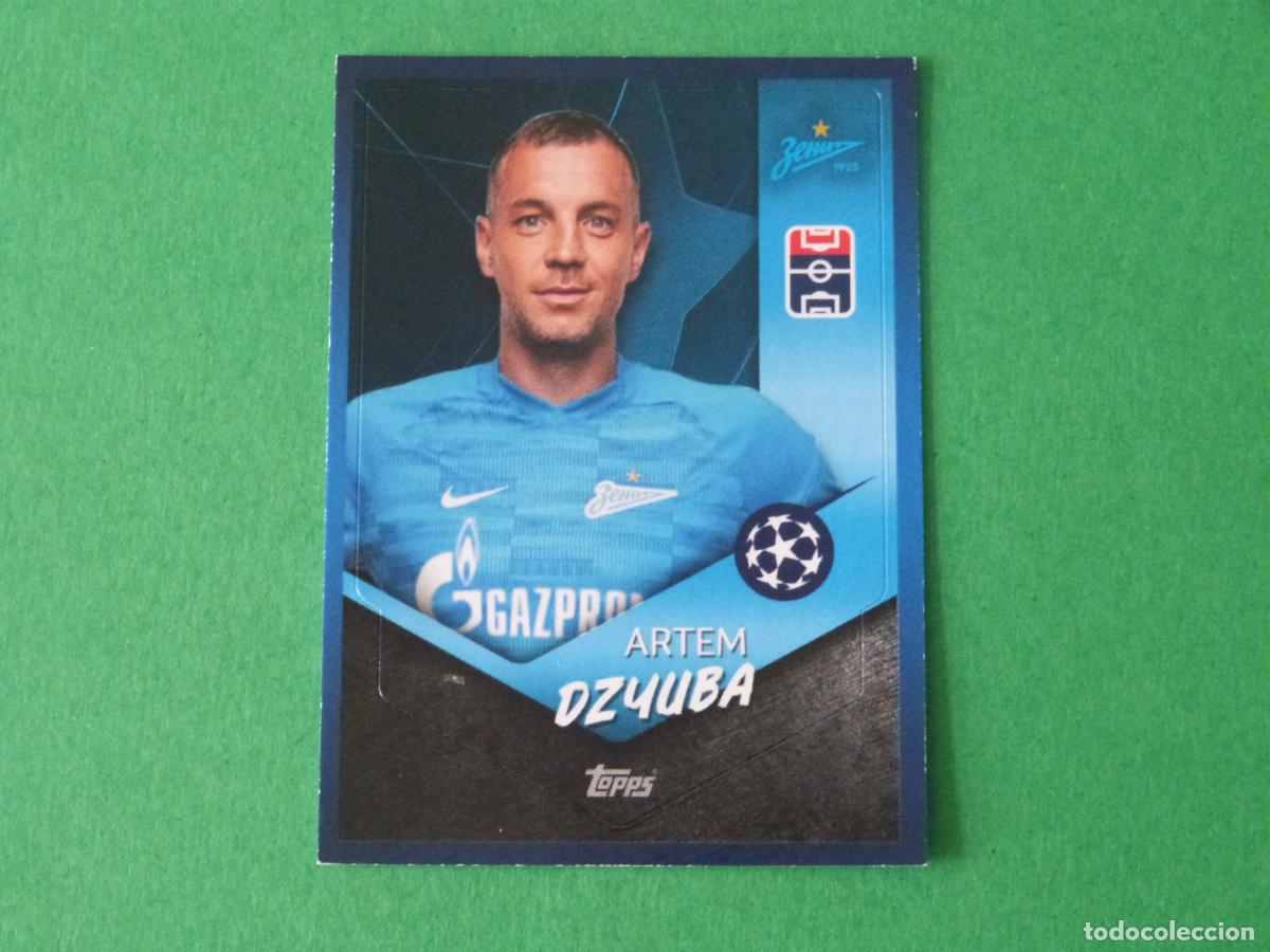 Cromos de F&uacute;tbol: CROMO FUTBOL DZYUBA ZENIT SAN PETERSBURGO SIN PEGAR N&ordm; 624 CHAMPIONS LEAGUE 2021-2022/21-22 TOPPS
