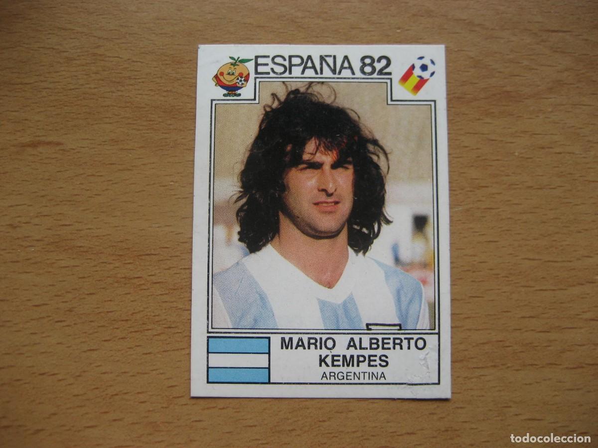 Cromos de F&uacute;tbol: ESPA&Ntilde;A 82 - N&ordm; 180 MARIO ALBERTO KEMPES - ARGENTINA - PANINI