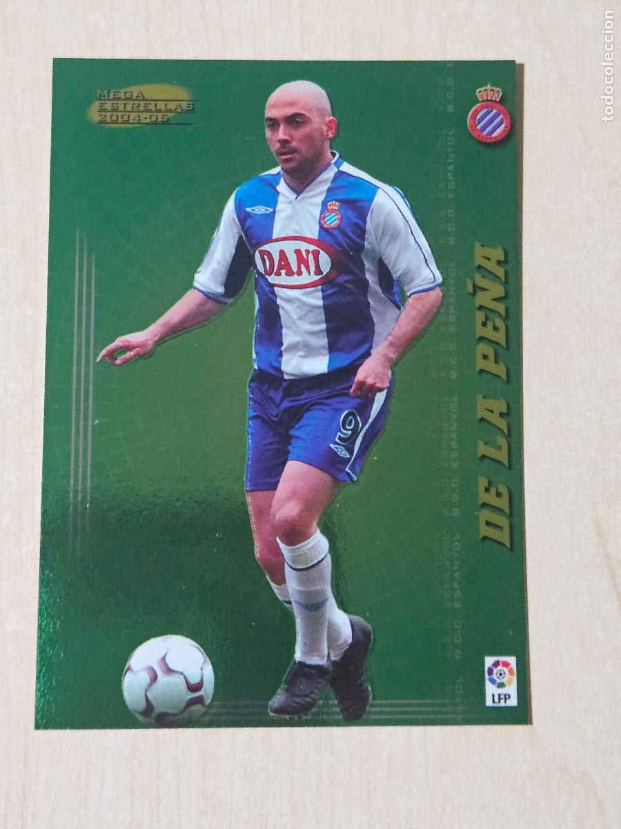 Cromos de F&uacute;tbol: CROMO N&ordm; 373 DE LA PE&Ntilde;A - MEGACRACKS 2004 05 - MEGA ESTRELLAS