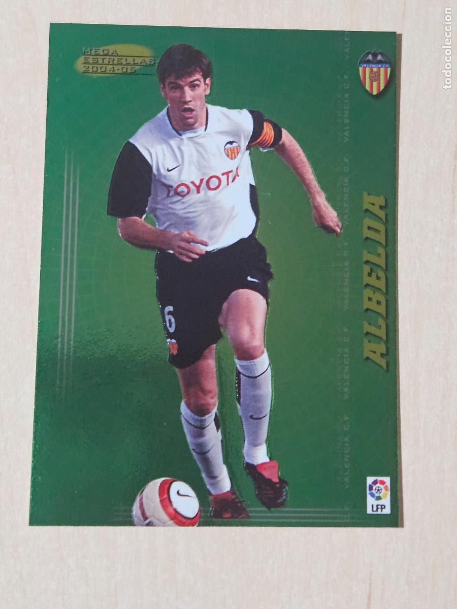 Cromos de F&uacute;tbol: CROMO N&ordm; 374 ALBELDA - MEGACRACKS 2004 05 - MEGA ESTRELLAS