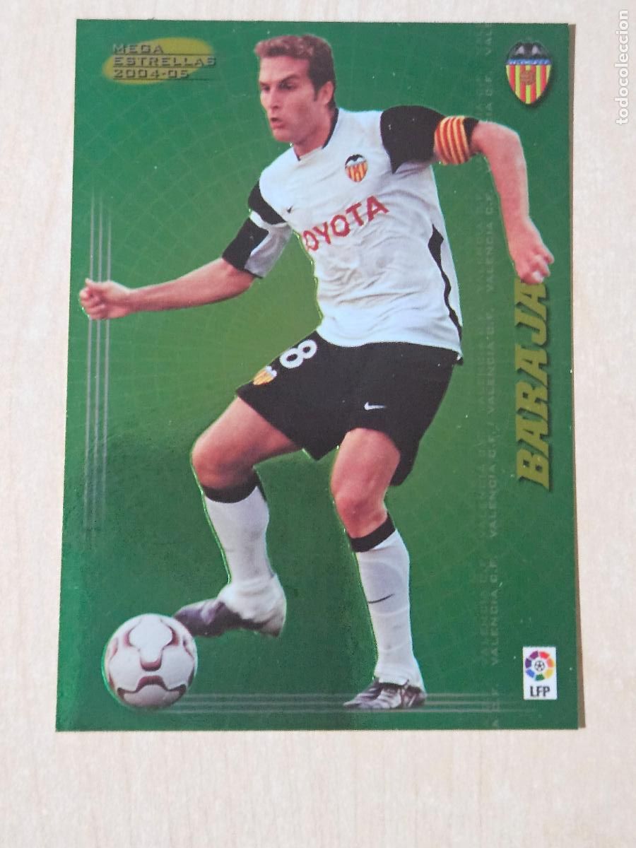 Cromos de F&uacute;tbol: CROMO N&ordm; 377 BARAJA - MEGACRACKS 2004 05 - MEGA ESTRELLAS