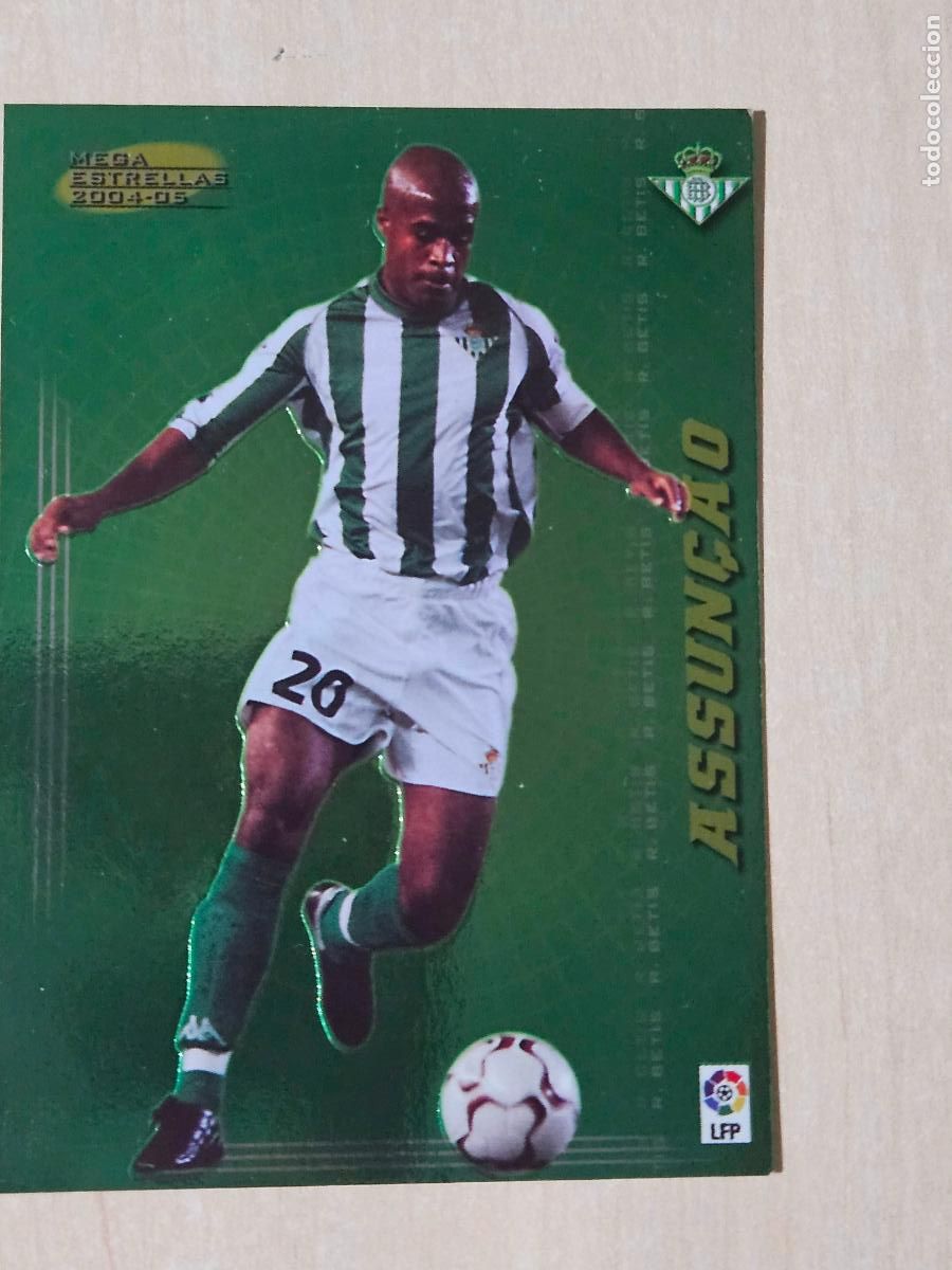 Cromos de F&uacute;tbol: CROMO N&ordm; 378 ASSUNCAO - MEGACRACKS 2004 05 - MEGA ESTRELLAS