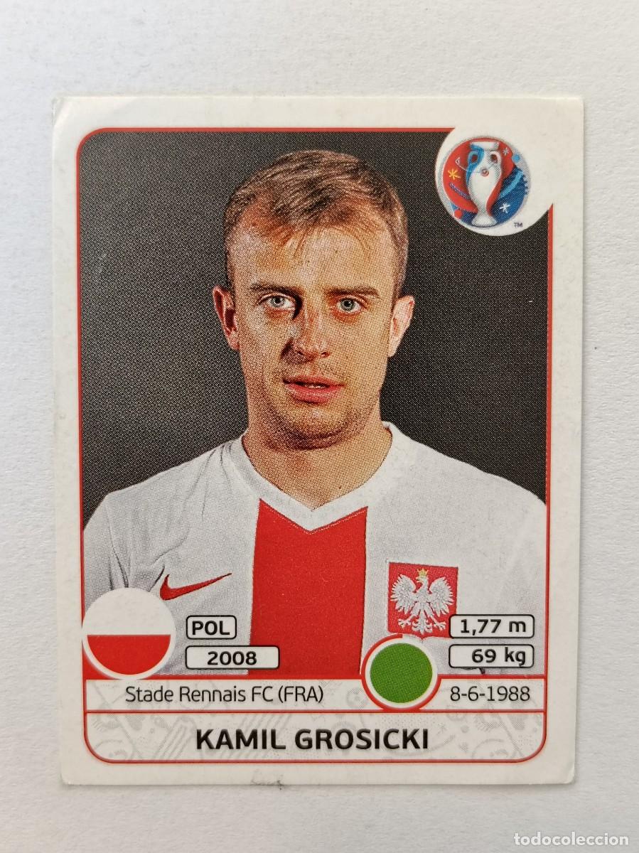 Figurine di Calcio: #310 KAMIL GROSICKI (POLONIA) EURO FRANCIA 2016 PANINI