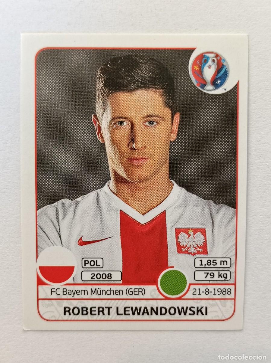 Figurine di Calcio: #312 ROBERT LEWANDOWSKI (POLONIA) EURO FRANCIA 2016 PANINI