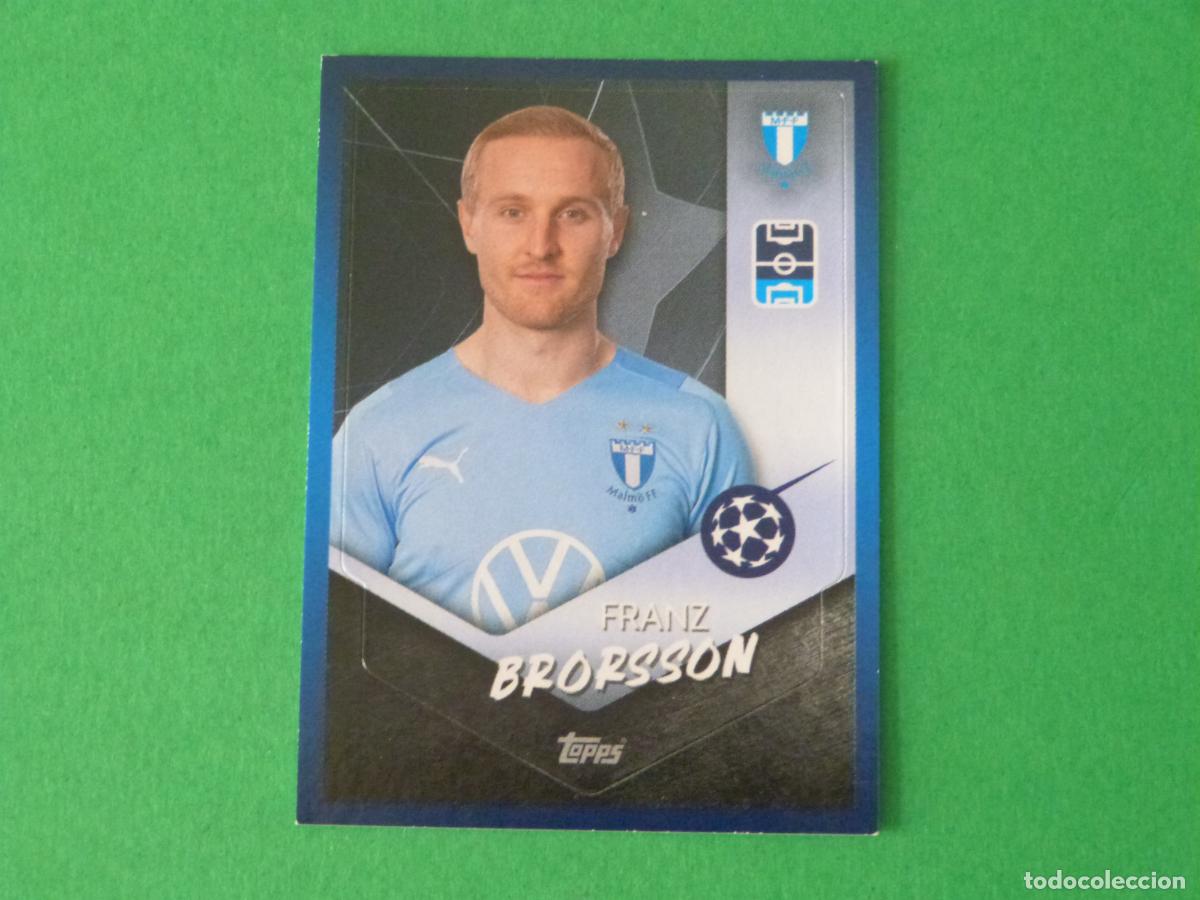 Figurine di Calcio: CROMO FUTBOL BRORSSON MALMO FF SIN PEGAR N&ordm; 631 CHAMPIONS LEAGUE 2021-2022/21-22 TOPPS