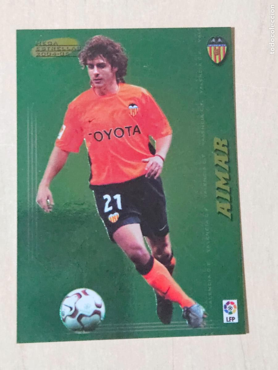 Figurine di Calcio: CROMO N&ordm; 383 PABLO AIMAR - MEGACRACKS 2004 05 - MEGA ESTRELLAS