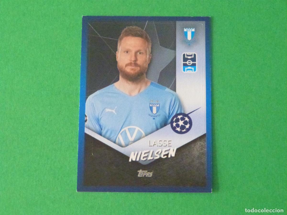 Figurine di Calcio: CROMO FUTBOL LASSE NIELSEN MALMO FF SIN PEGAR N&ordm; 633 CHAMPIONS LEAGUE 2021-2022/21-22 TOPPS