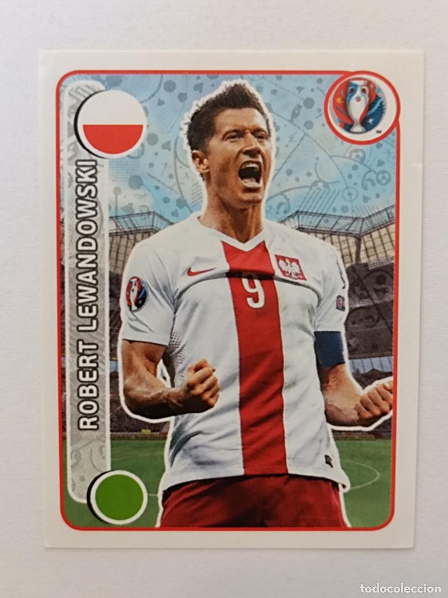 Figurine di Calcio: #313 ROBERT LEWANDOWSKI (POLONIA) EURO FRANCIA 2016 PANINI