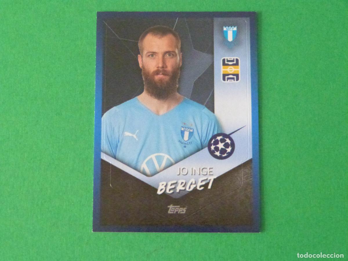 Cromos de F&uacute;tbol: CROMO FUTBOL BERGET MALMO FF SIN PEGAR N&ordm; 638 CHAMPIONS LEAGUE 2021-2022/21-22 TOPPS
