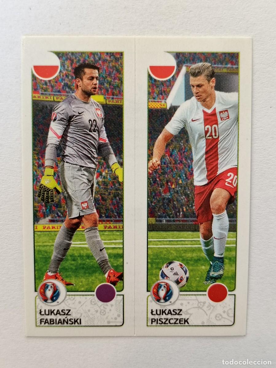 Cromos de F&uacute;tbol: #314 FABIANSKI-PISZCZEK (POLONIA) EURO FRANCIA 2016 PANINI