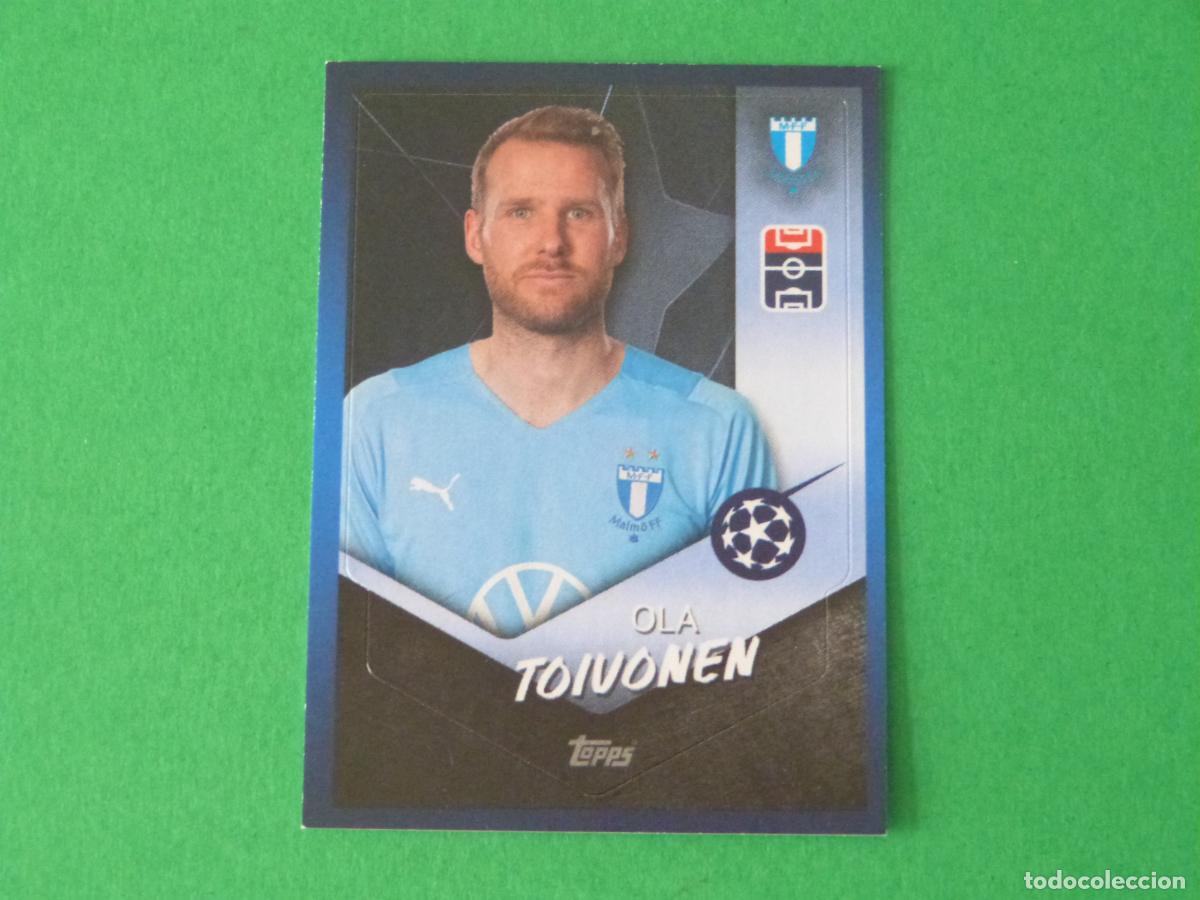Cromos de F&uacute;tbol: CROMO FUTBOL TOIVONEN MALMO FF SIN PEGAR N&ordm; 641 CHAMPIONS LEAGUE 2021-2022/21-22 TOPPS