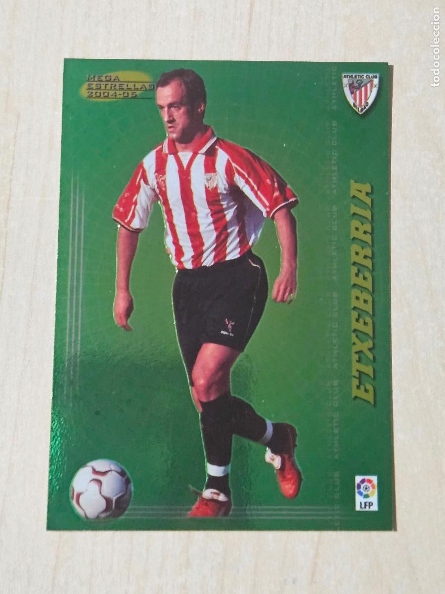 Cromos de F&uacute;tbol: CROMO N&ordm; 390 ETXEBERRIA - MEGACRACKS 2004 05 - MEGA ESTRELLAS
