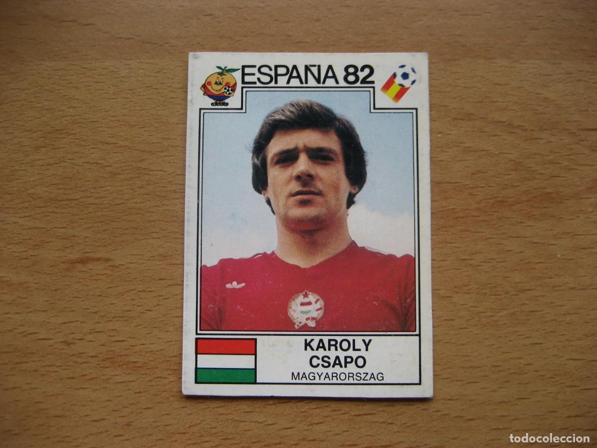 Cromos de F&uacute;tbol: ESPA&Ntilde;A 82 - N&ordm; 193 KAROLY CSAPO - HUNGRIA - PANINI
