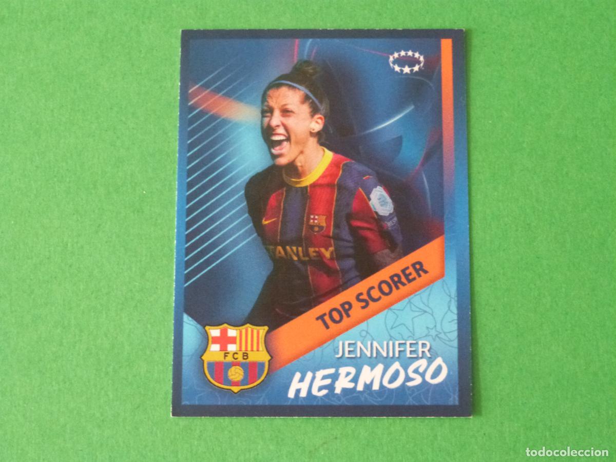 Cromos de F&uacute;tbol: CROMO FUTBOL JENNI HERMOSO F.C. BARCELONA SIN PEGAR N&ordm; 643 CHAMPIONS LEAGUE 2021-2022/21-22 TOPPS