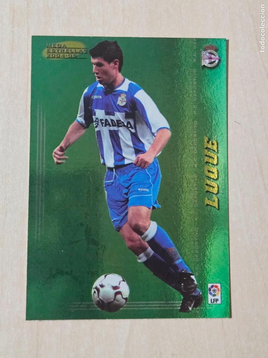 Cromos de F&uacute;tbol: CROMO N&ordm; 396 LUQUE - MEGACRACKS 2004 05 - MEGA ESTRELLAS