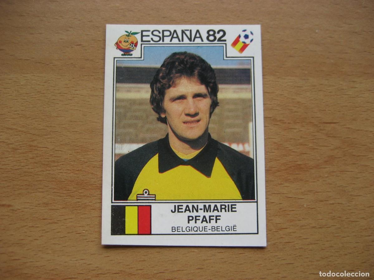 Cromos de F&uacute;tbol: ESPA&Ntilde;A 82 - N&ordm; 202 JEAN-MARIE PFAFF - BELGICA - PANINI