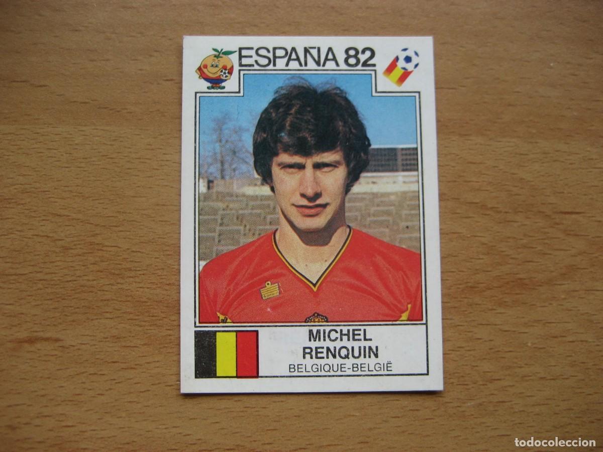 Cartes &agrave; collectionner de Football: ESPA&Ntilde;A 82 - N&ordm; 206 MICHEL RENQUIN - BELGICA - PANINI