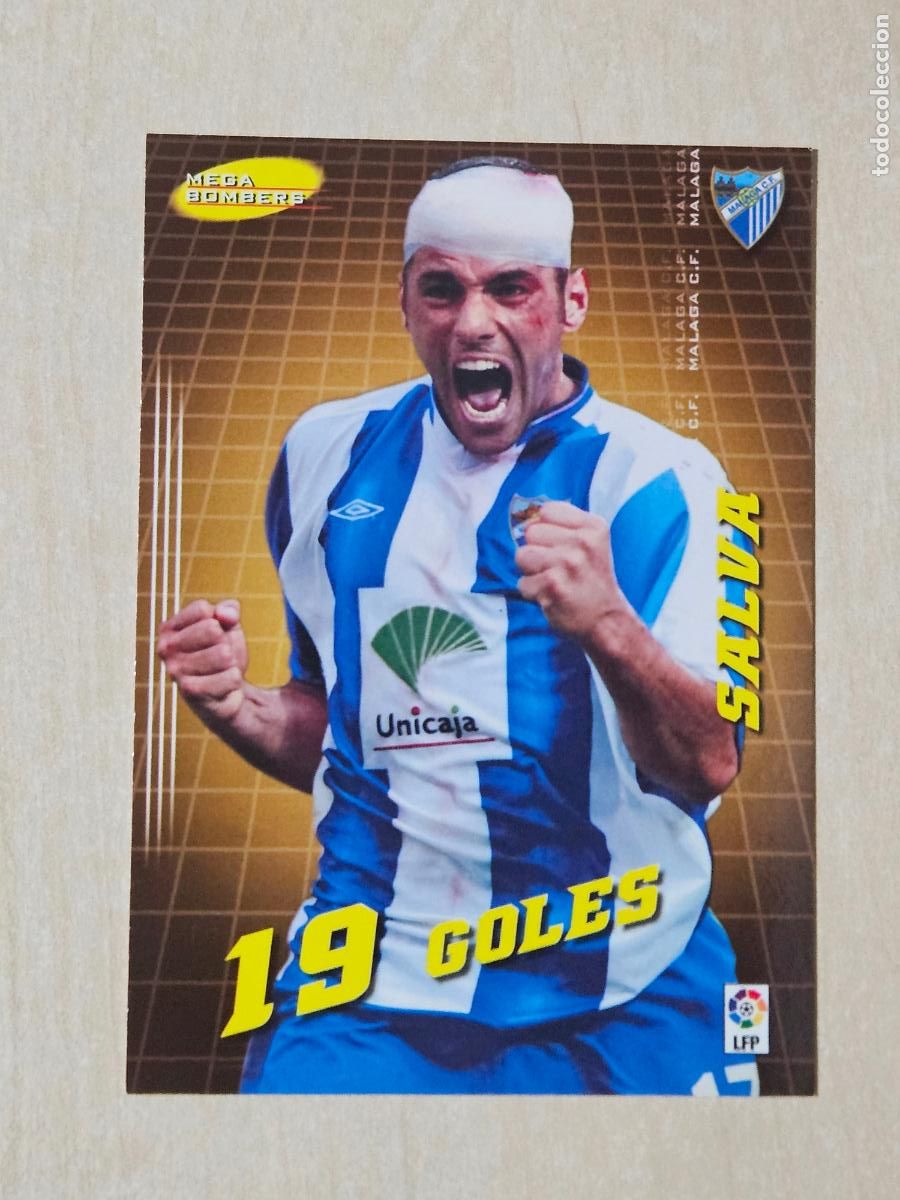 Cromos de F&uacute;tbol: CROMO N&ordm; 400 SALVA - MEGACRACKS 2004 05 - MEGA BOMBERS