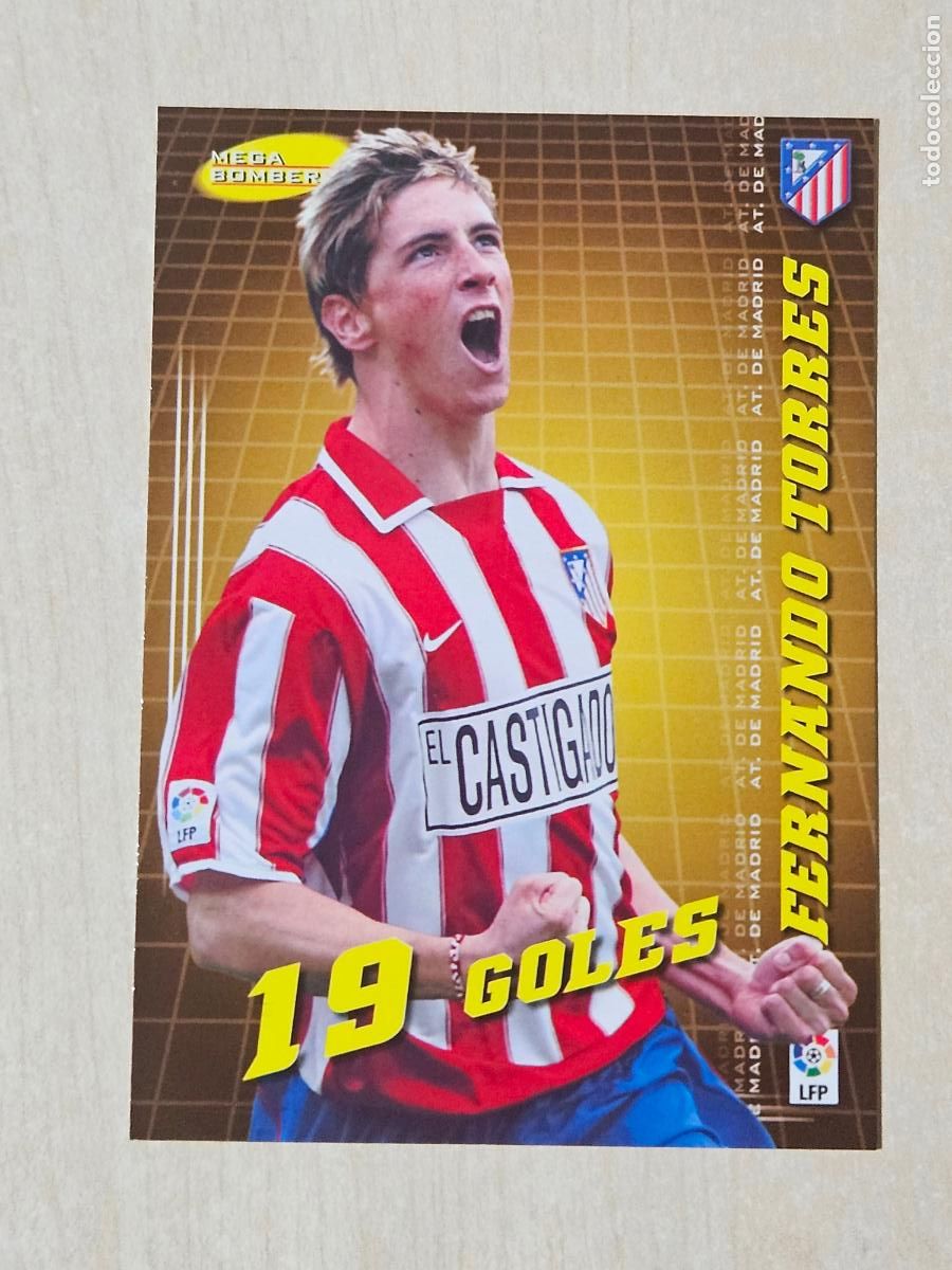 Cromos de F&uacute;tbol: CROMO N&ordm; 401 FERNANDO TORRES - MEGACRACKS 2004 05 - MEGA BOMBERS