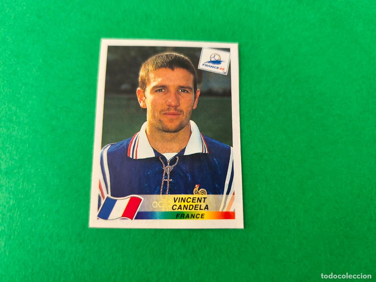 Cromos de F&uacute;tbol: CROMO FUTBOL CANDELA FRANCIA RECORTADO N&ordm; 161 MUNDIAL FRANCIA 98 1998 PANINI