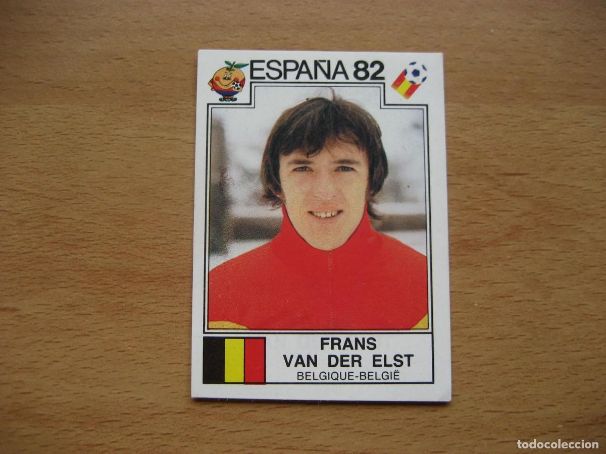 Cromos de F&uacute;tbol: ESPA&Ntilde;A 82 - N&ordm; 213 VAN DER ELST - BELGICA - PANINI