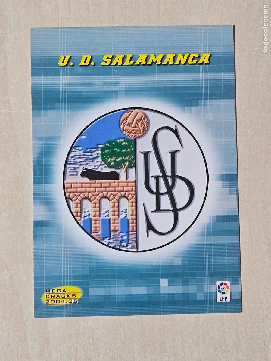 Fu&szlig;ball-Sticker: CROMO N&ordm; 425 ESCUDO - MEGACRACKS 2004 05 - SALAMANCA