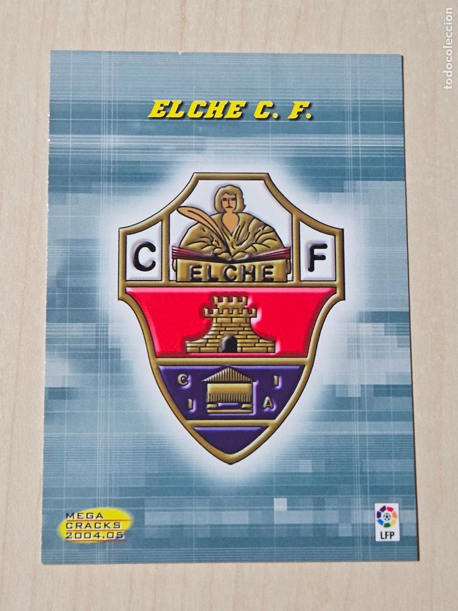Cromos de F&uacute;tbol: CROMO N&ordm; 428 ESCUDO - MEGACRACKS 2004 05 - ELCHE