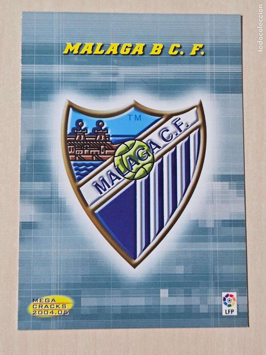 Cromos de F&uacute;tbol: CROMO N&ordm; 429 ESCUDO - MEGACRACKS 2004 05 - MALAGA