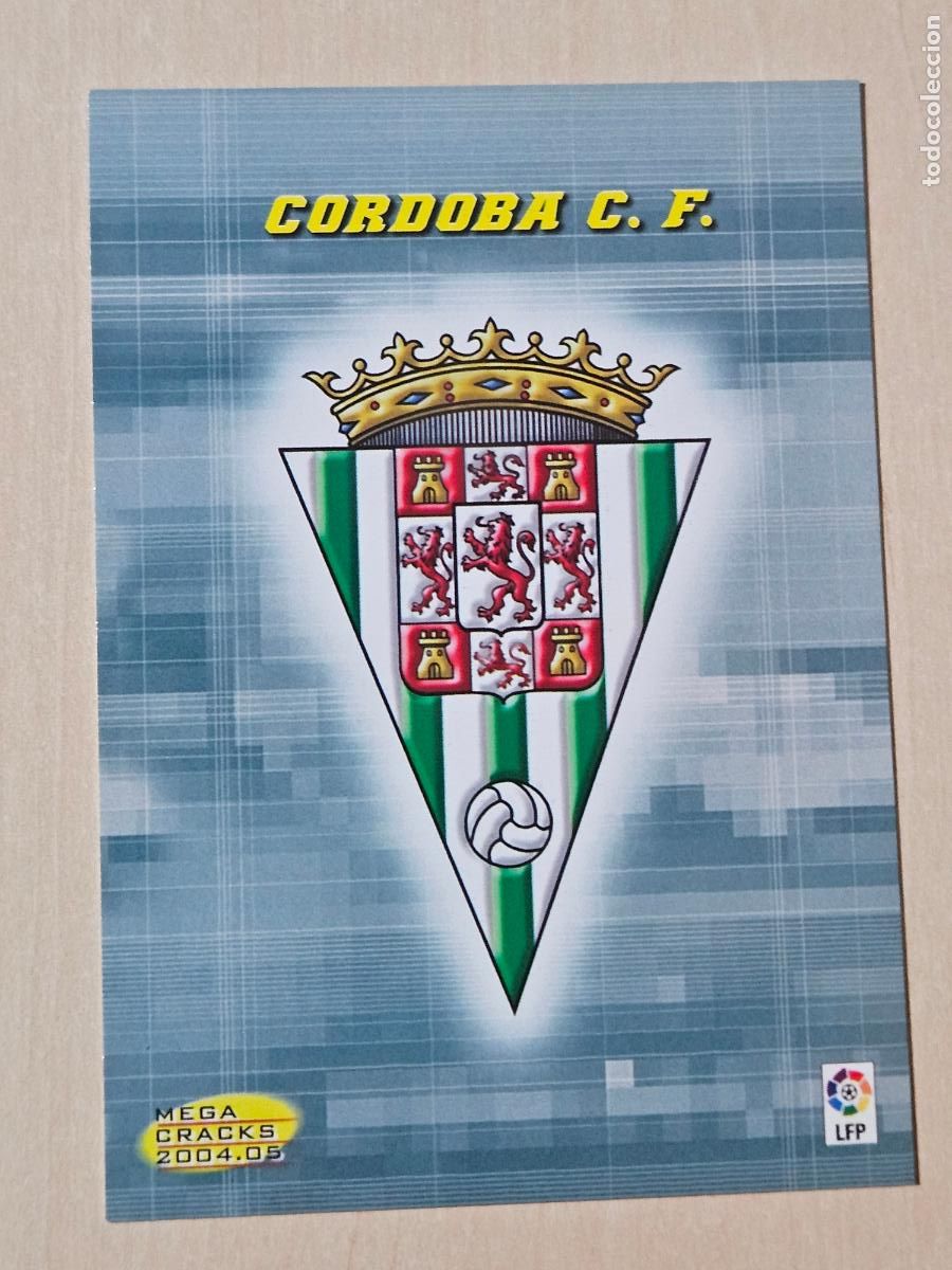 Cromos de F&uacute;tbol: CROMO N&ordm; 430 ESCUDO - MEGACRACKS 2004 05 - CORDOBA