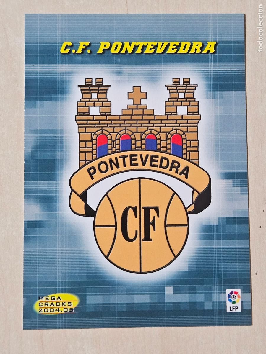 Cromos de F&uacute;tbol: CROMO N&ordm; 434 ESCUDO - MEGACRACKS 2004 05 - PONTEVEDRA