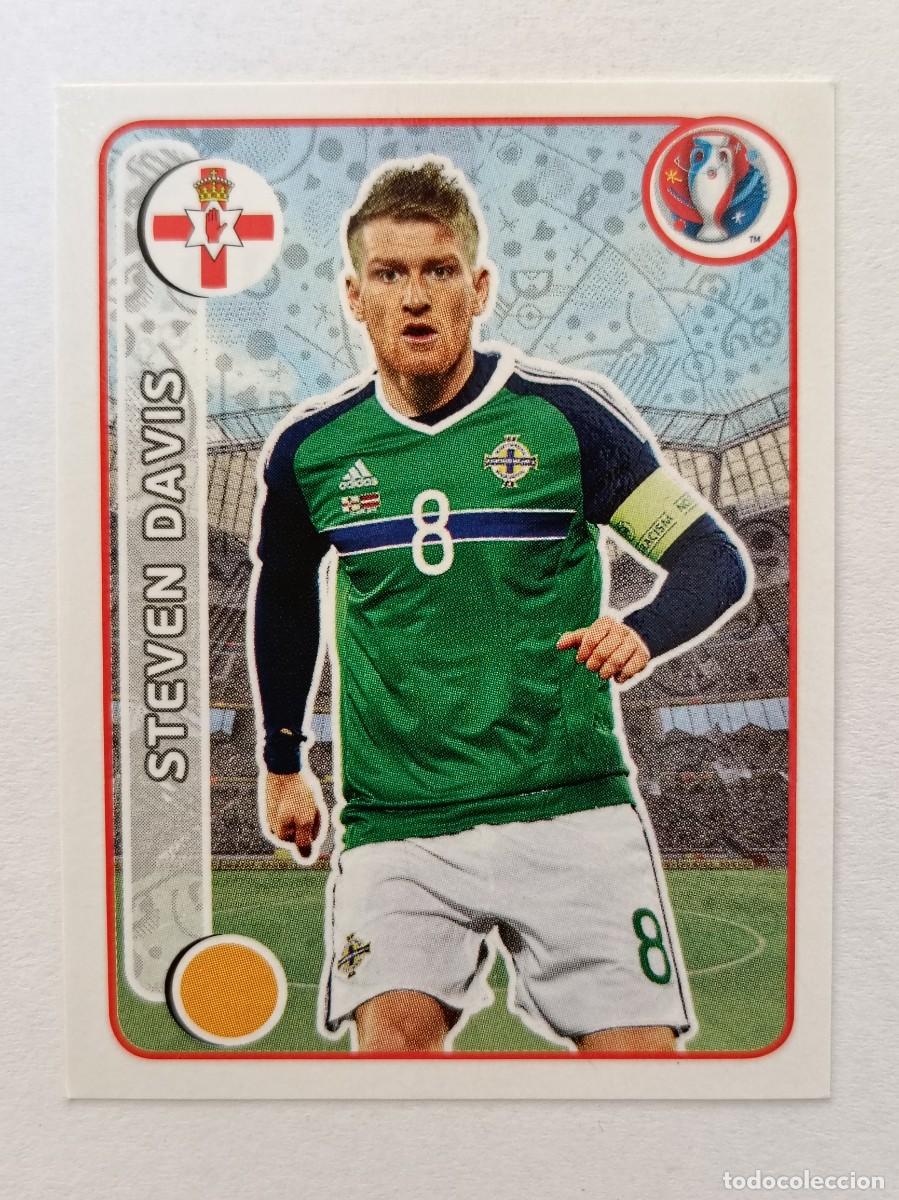 Cromos de F&uacute;tbol: #319 STEVEN DAVIS (IRLANDA NORTE) EURO FRANCIA 2016 PANINI