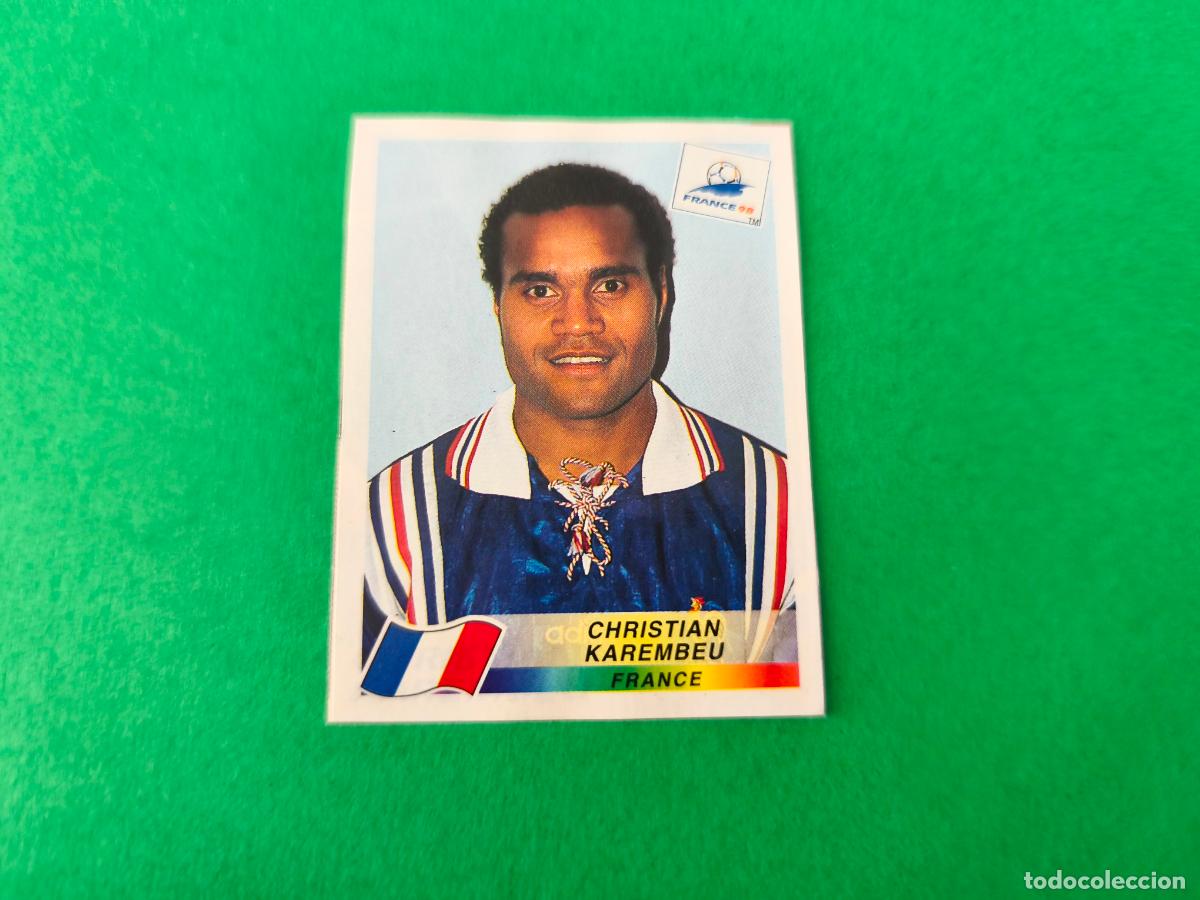Cromos de F&uacute;tbol: CROMO FUTBOL KAREMBEU FRANCIA RECORTADO N&ordm; 167 MUNDIAL FRANCIA 98 1998 PANINI