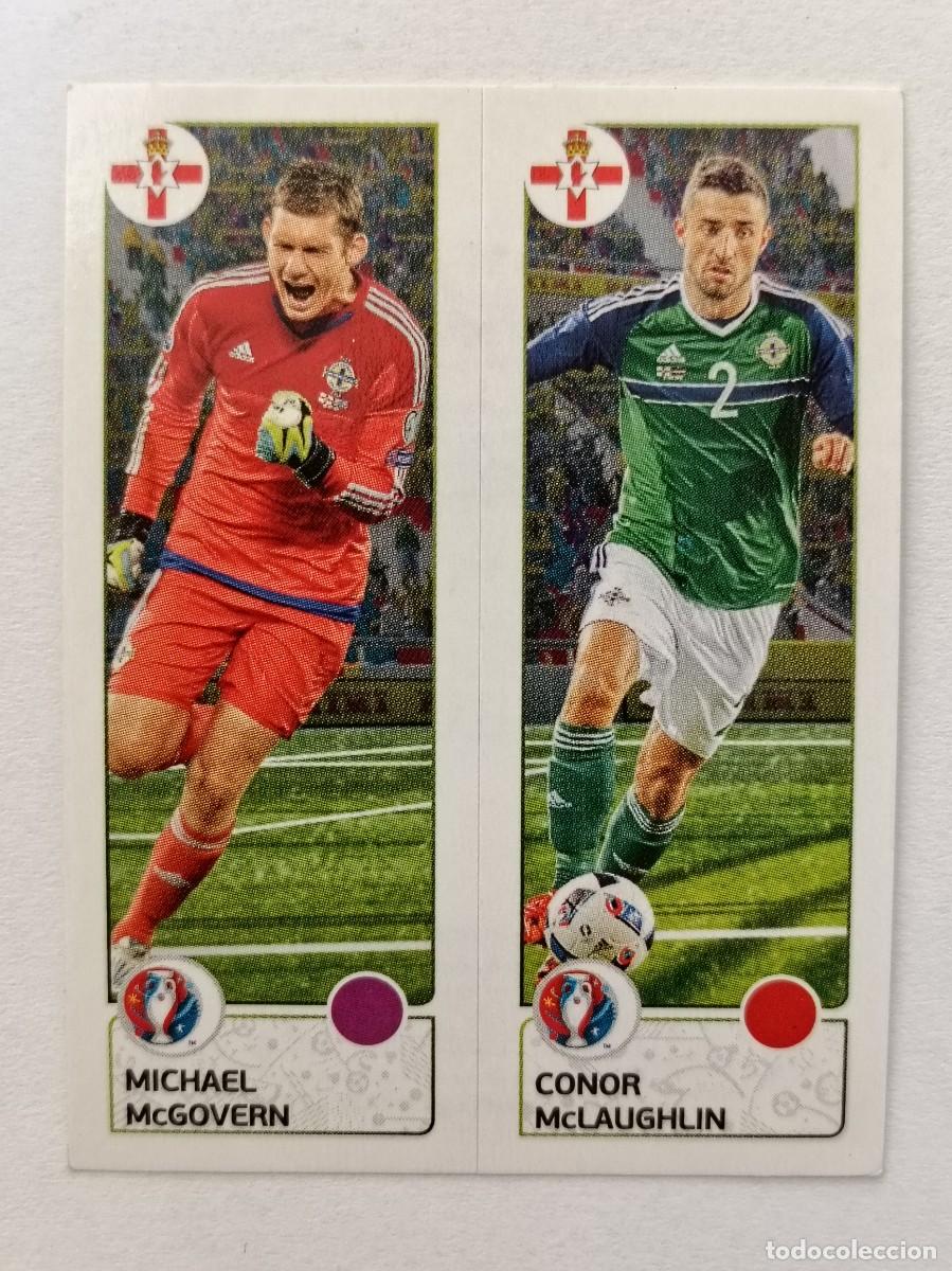 Cromos de F&uacute;tbol: #320 MCGOVERN-MCLAUGHLIN (IRLANDA NORTE) EURO FRANCIA 2016 PANINI