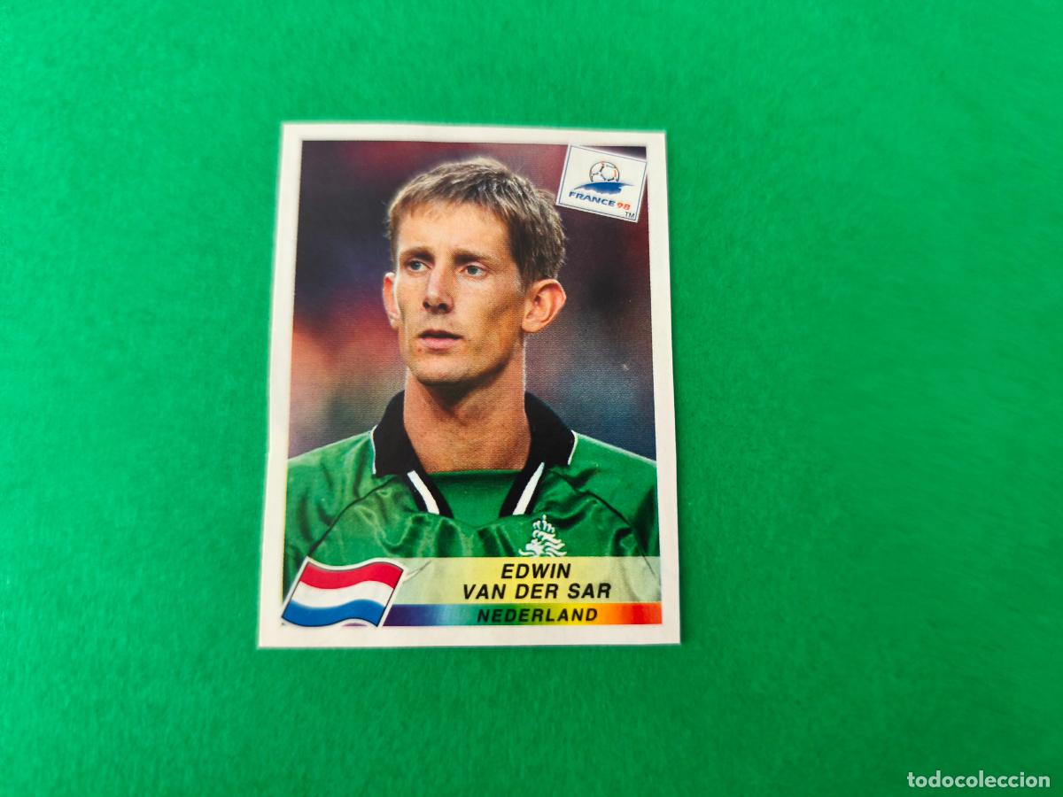 Cromos de F&uacute;tbol: CROMO FUTBOL VAN DER SAR HOLANDA RECORTADO N&ordm; 301 MUNDIAL FRANCIA 98 1998 PANINI