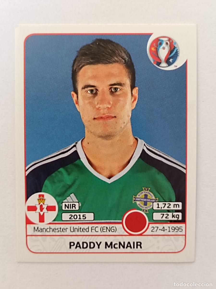 Cromos de F&uacute;tbol: #333 PADDY MCNAIR (IRLANDA NORTE) EURO FRANCIA 2016 PANINI