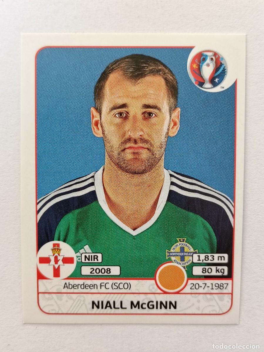 Cartes &agrave; collectionner de Football: #336 NIALL MCGINN (IRLANDA NORTE) EURO FRANCIA 2016 PANINI
